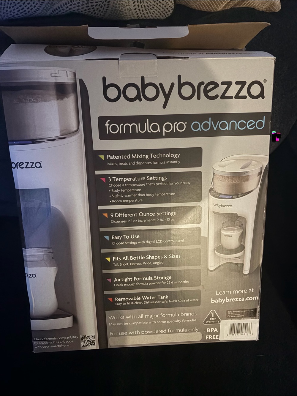 babybrezza Formula Pro Advanced - White
